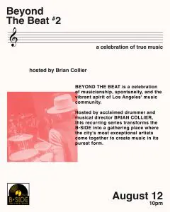 BEYOND THE BEAT: A Celebration of True Music Hosted by Brian Collier