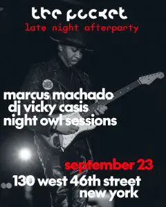 The Pocket Jazz Club: The Night Owl Sessions with Marcus Machado