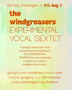 Windgrease Festival: Windgreasers Vocal Sextet