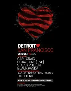 PW 16-Year Anniversary Night Two: Detroit Love with Carl Craig, Octave One (Live)