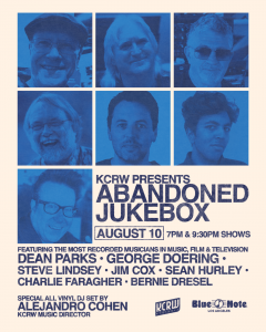 Abandoned Jukebox Featuring the Most Recorded Musicians in Music, Film & Television: Dean Parks • George Doering • Steve Lindsey • Jim Cox • Sean Hurley • Charlie Faragher • Bernie Dresel & Friends