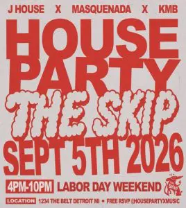 HOUSEPARTY w/ J House, Masquenada, & KMB