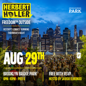 Herbert Holler’s Freedom™ Party Outside!