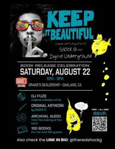 KEEP IT BEAUTIFUL: Inside the Funkyverse of Shock G and Digital Underground | Book Release Celebration