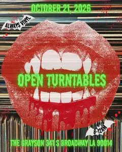 Open Turntables – Deejay Mariquita