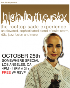 High in the Sky: The Rooftop Sade Experience