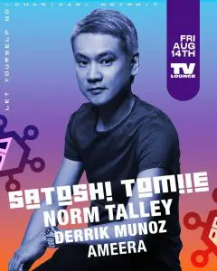 Tv Lounge Friday • Satoshi Tomiie • Charivari Detroit