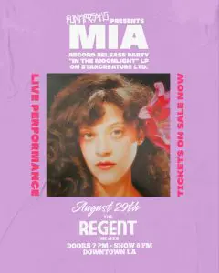 Funk Freaks Present: Mia Castillo “In The Moonlight” Record Release Party | Special Guests: King Pari