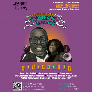 Cyrus Chestnut Trio and Akili Bradley Quartet