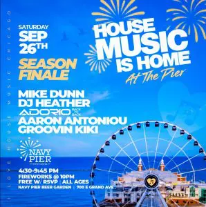 House Music is Home w/ Mike Dunn, DJ Heather, Adorio b2b Aaron Antoniou, Mark Angel, and Groovin Kiki DJ