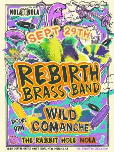 REBIRTH BRASS BAND with Special Guest Wild Comanche