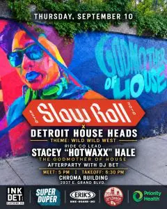 Slow Roll x Detroit House Heads with DJ Stacey “Hotwaxx” Hale