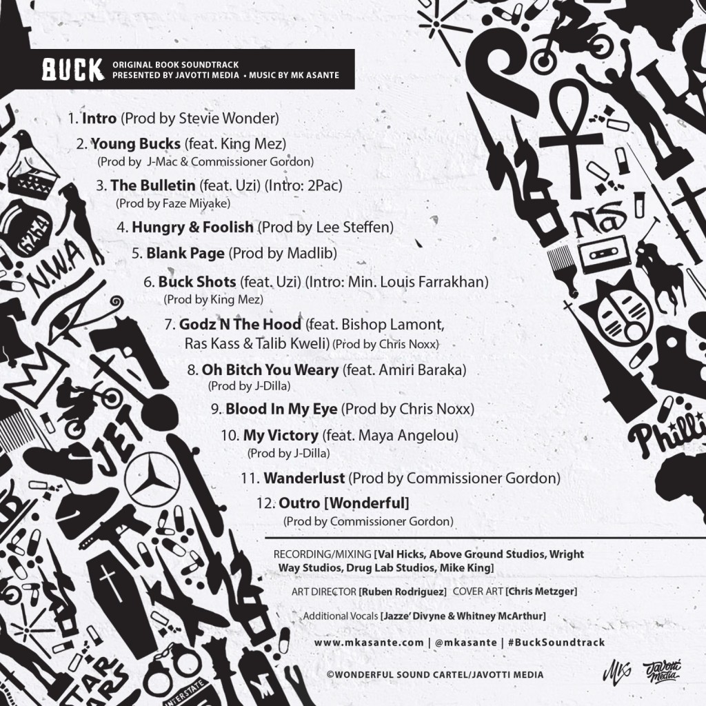 Buck Soundtrack Back Cover