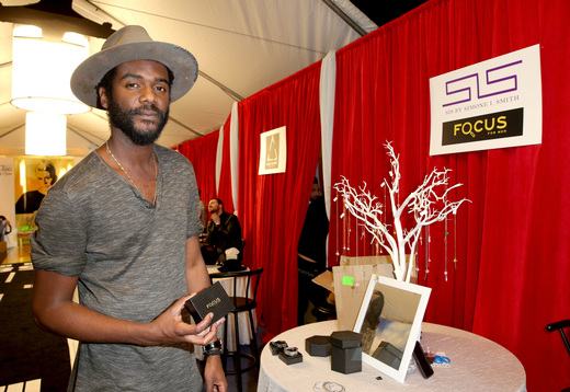 LOS ANGELES, CA - FEBRUARY 14: Guitarist Gary Clark Jr. attends the GRAMMY Gift Lounge during The 58th GRAMMY Awards at Staples Center on February 14, 2016 in Los Angeles, California. (Photo by Imeh Akpanudosen/WireImage)