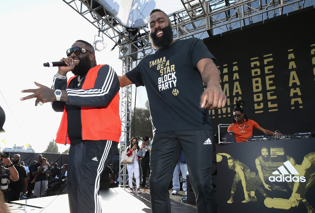 James Harden Returns to Audubon Middle School in Los Angeles for "Imma Be a Star" Block Party