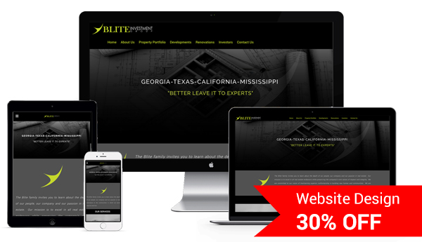 Website Design 30% Off