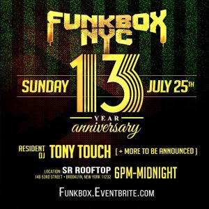 Funkbox NYC – 13th Anniversary