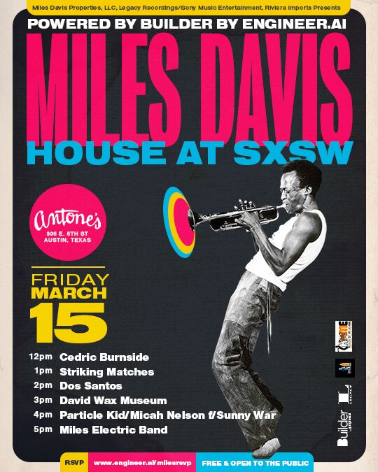Miles Davis House flyer 2019 socials