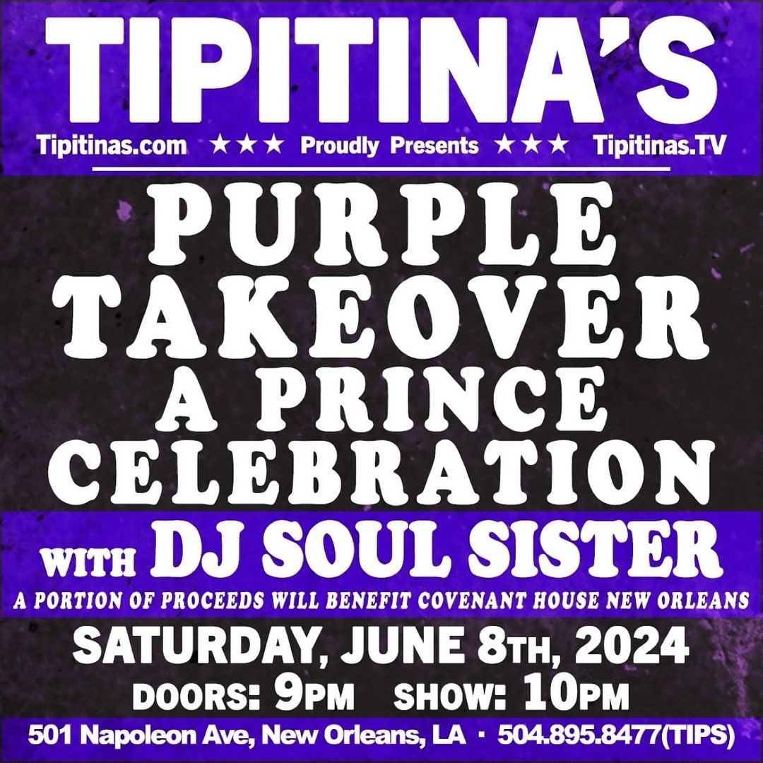 Purple Takeover – A Prince Celebration with DJ Soul Sister