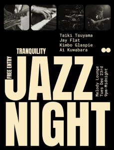 TRANQUILITY JAZZ NIGHT