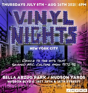 Vinyl Nights at Hudson Yards/Bella Abzug Park