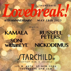 Lovebreak! Thursdays