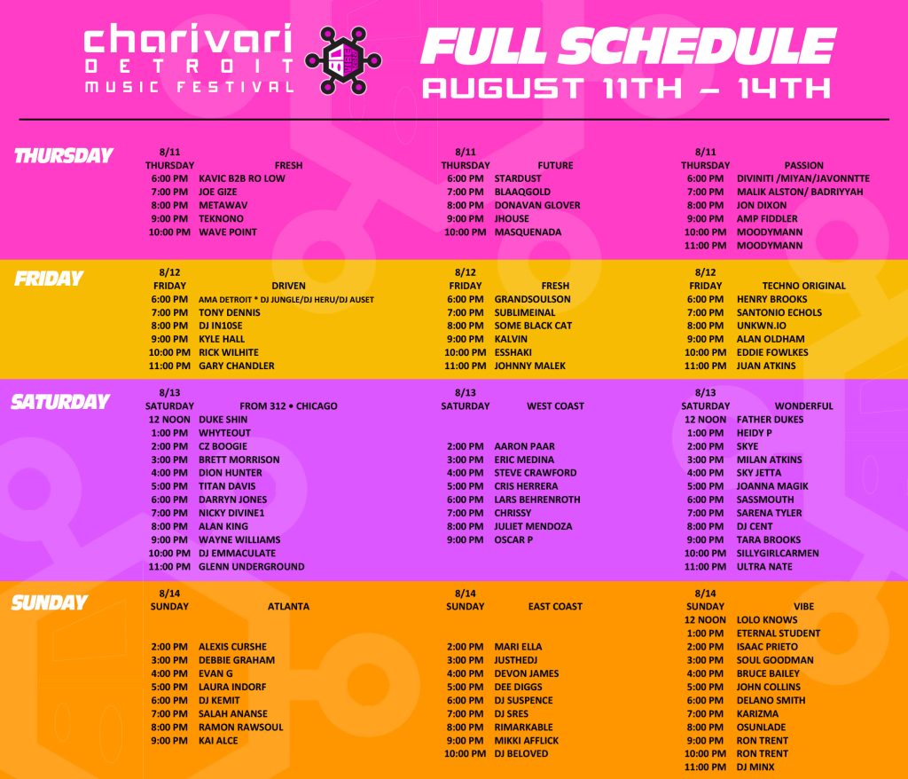 Charivari Detroit Music Festival Last Day! at Historic Fort Wayne on