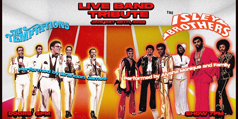 Temptations Vs Isley Brothers Live Tribute Brandon James Alysha 