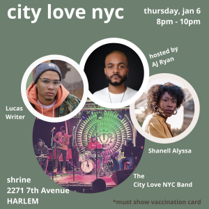 City Love NYC – Thursday, January 6