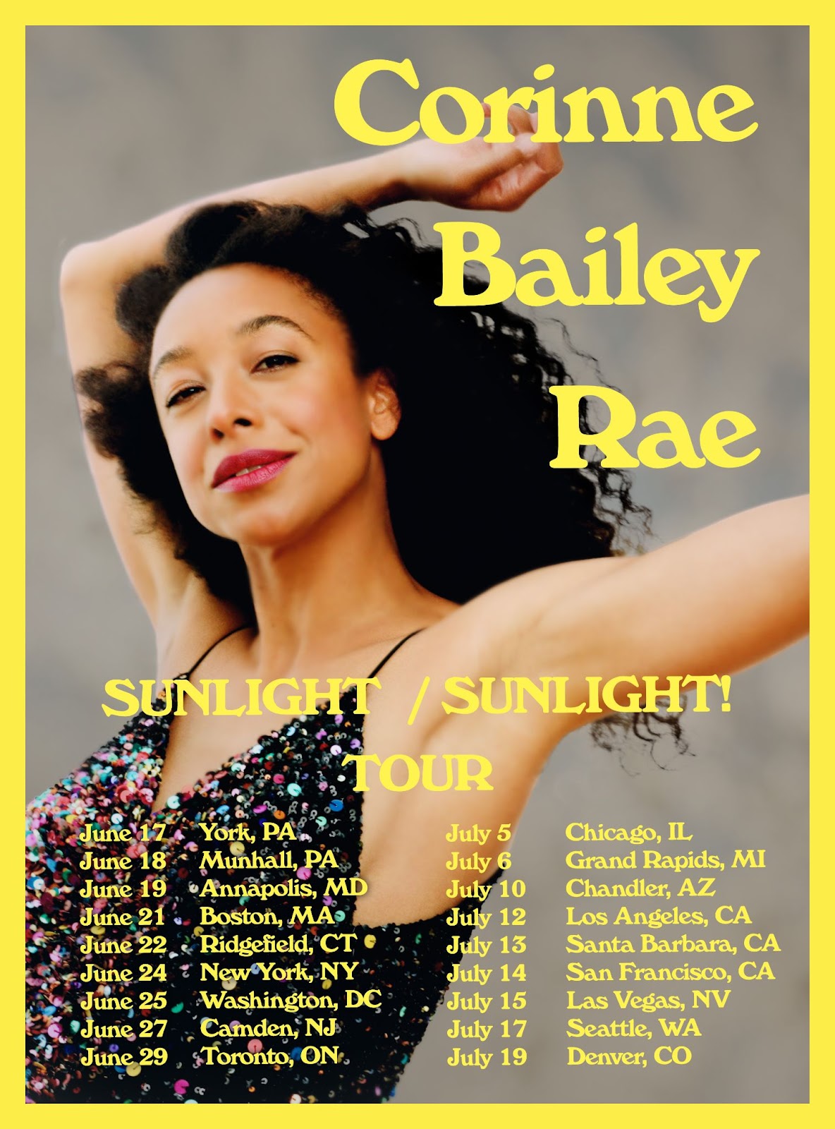 Corinne Bailey Rae: Sunlight / Sunlight! Tour