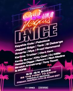 D-Nice Presents Club Quarantine Live in Vegas: Keyshia Cole, Fabolous, Jagged Edge and more | Sept 2 – 4
