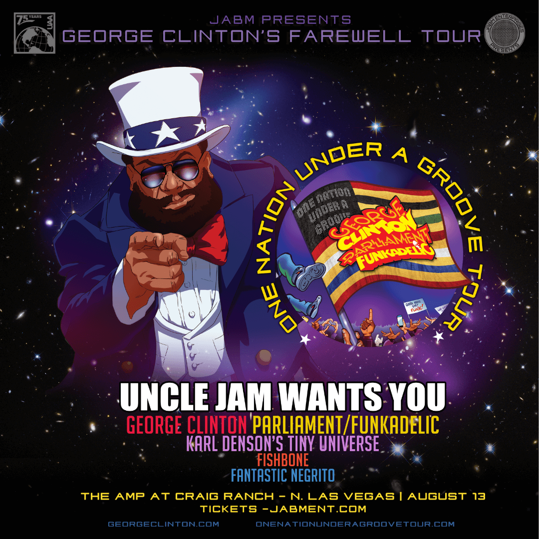 Clinton & Parliament Funkadelic One Nation Under a Groove Tour