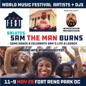 #CapHouseFest Salutes Sam “The Man” Burns