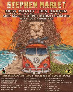 Stephen Marley Babylon By Bus Summer Tour