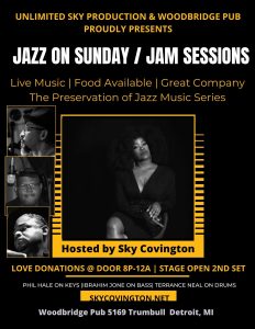 Sunday Jazz Jam Sessions Hosted By Sky Covington