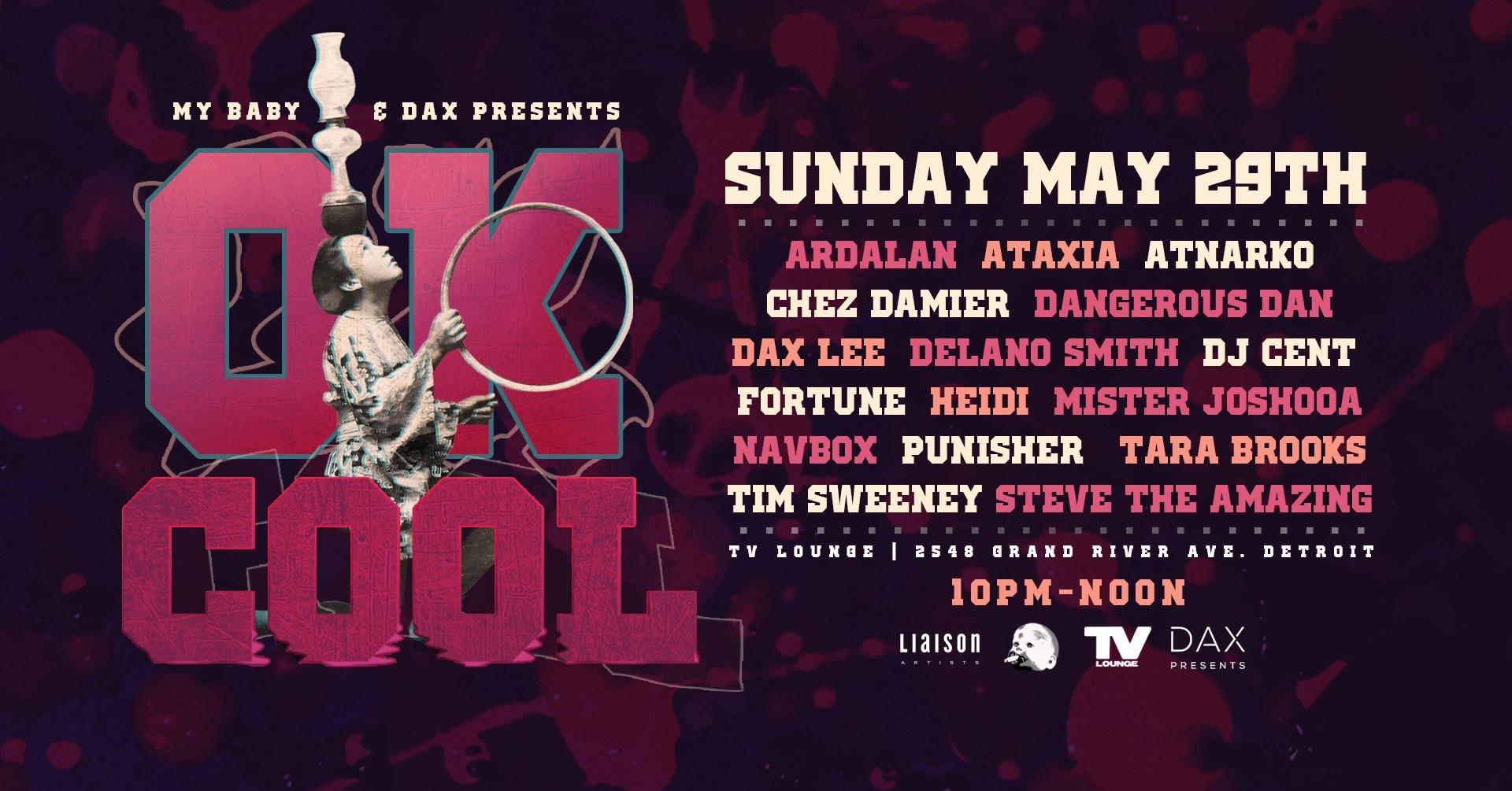 OK Cool – Detroit at T V Lounge on Sun, May 29th, 2022 - 10:00 pm