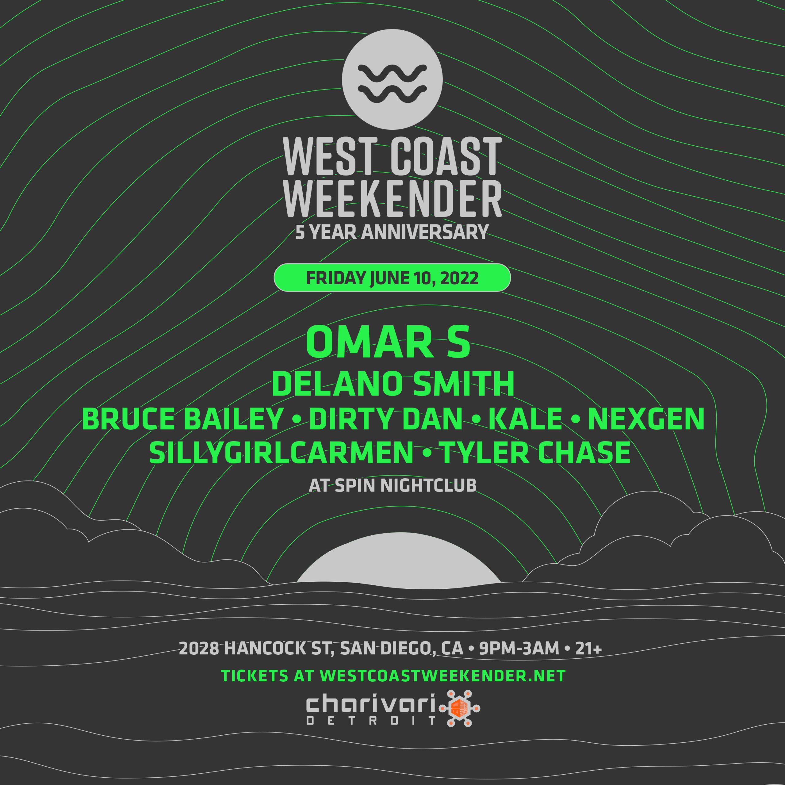 Weekender Opening Party: Omar S, Delano Smith, Bruce Bailey + More