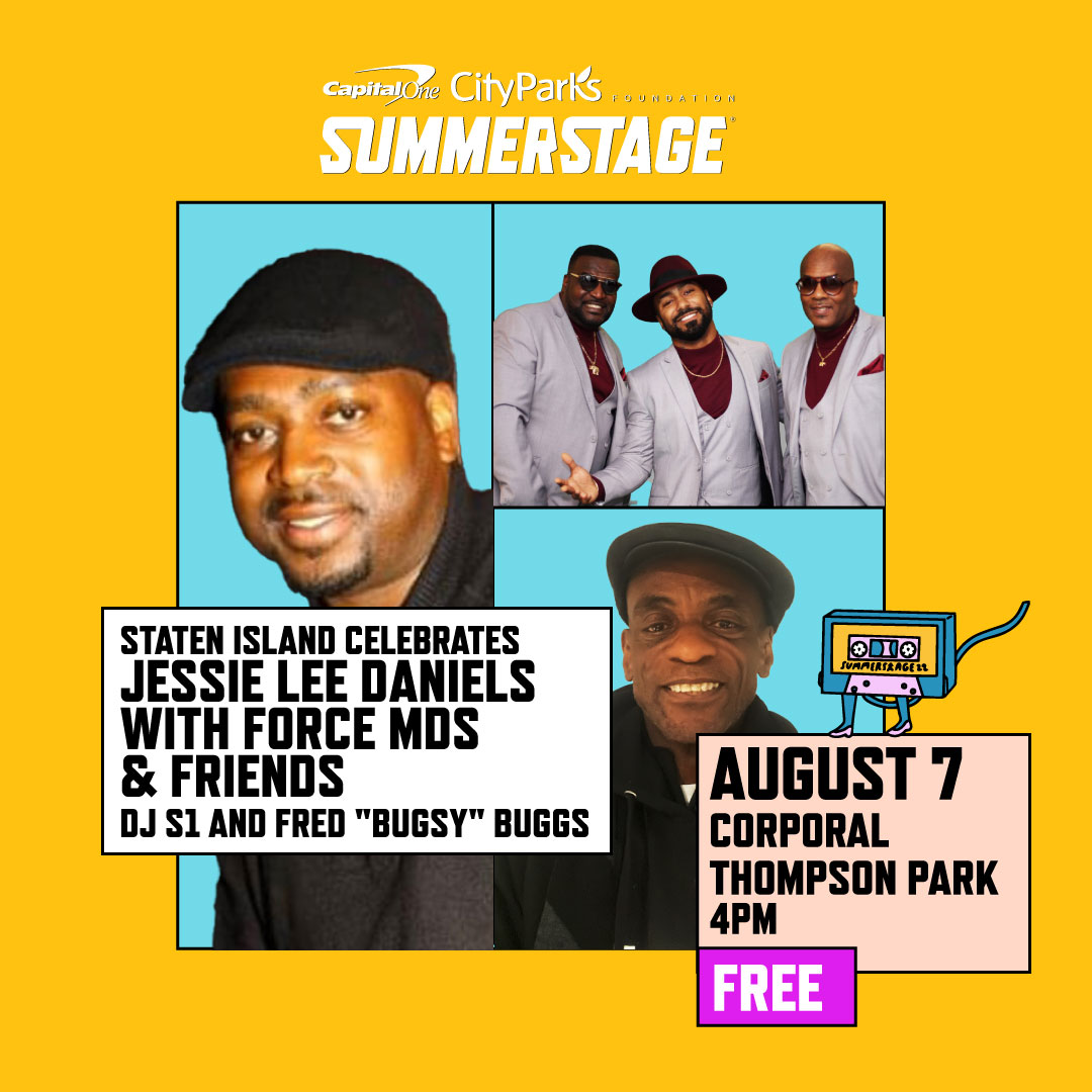 Staten Island celebrates Jessie Lee Daniels with Force MDs & Friends DJ S1  and Fred “Bugsy” Buggs