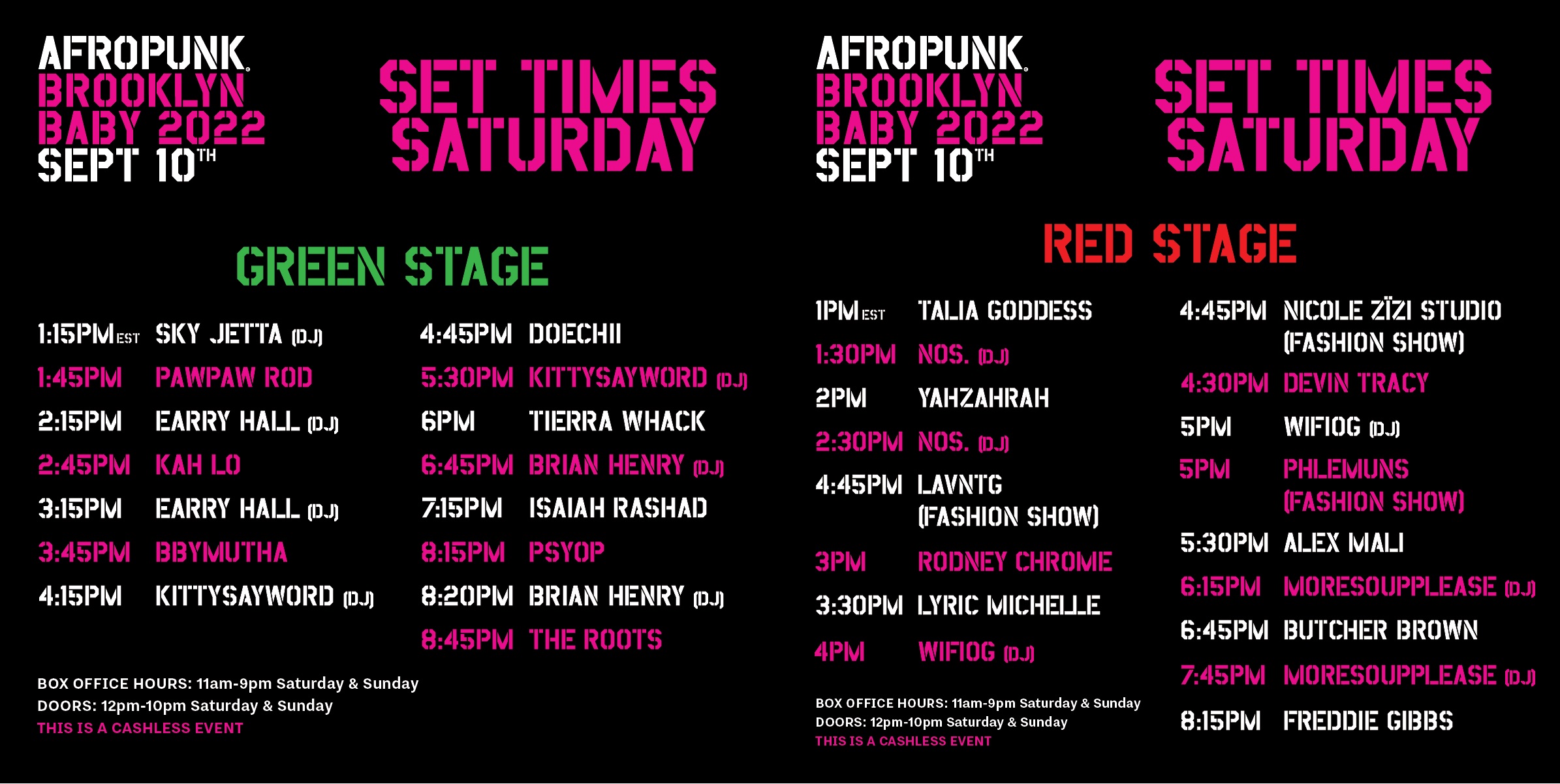 Afropunk Fest Brooklyn Baby 2022 at Commodore Barry Park on Sat, Sep Afropunk Fest Brooklyn Baby 2022 at Commodore Barry Park on Sat, Sep
