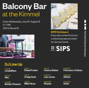 Balcony Bar at The Kimmel