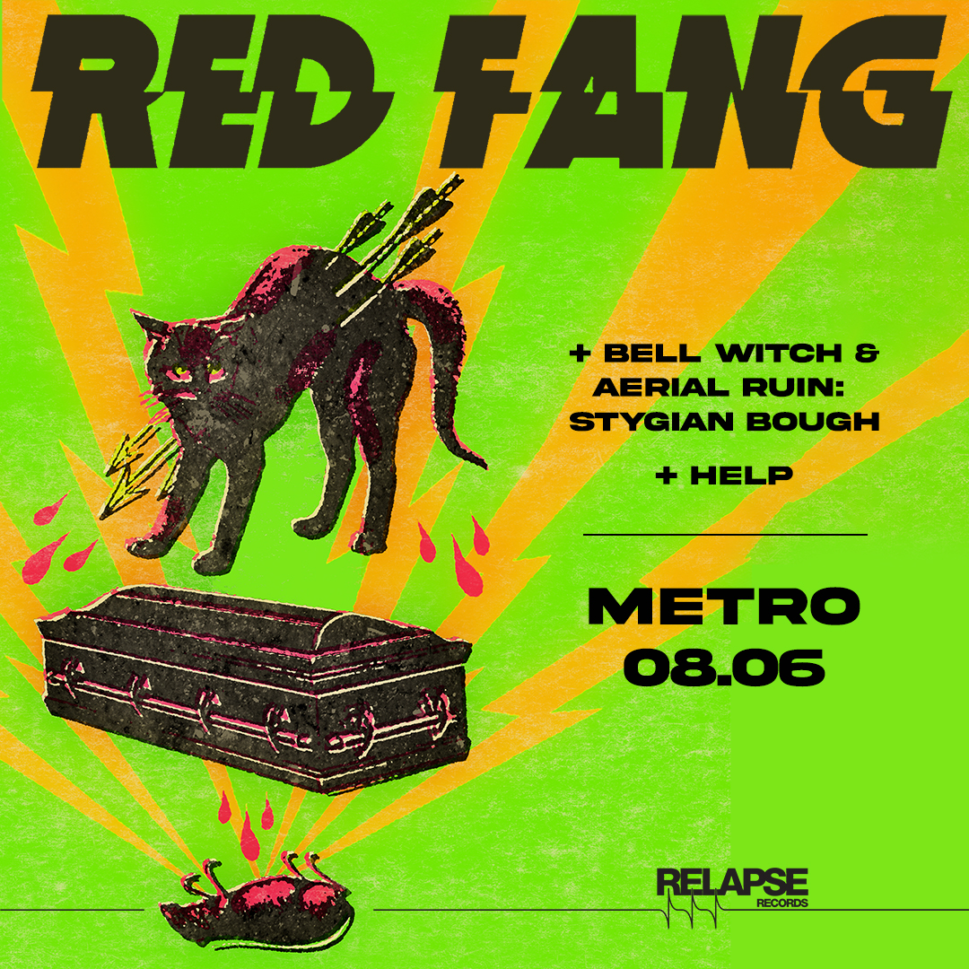 Red Fang at Metro on Sat, Aug 6th, 2022 - 7:00 pm