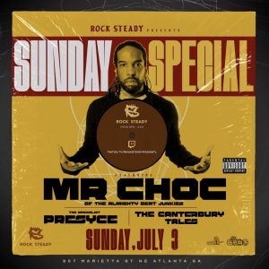 Sunday Special Featuring Mr Choc of The World Famous Beat Junkies