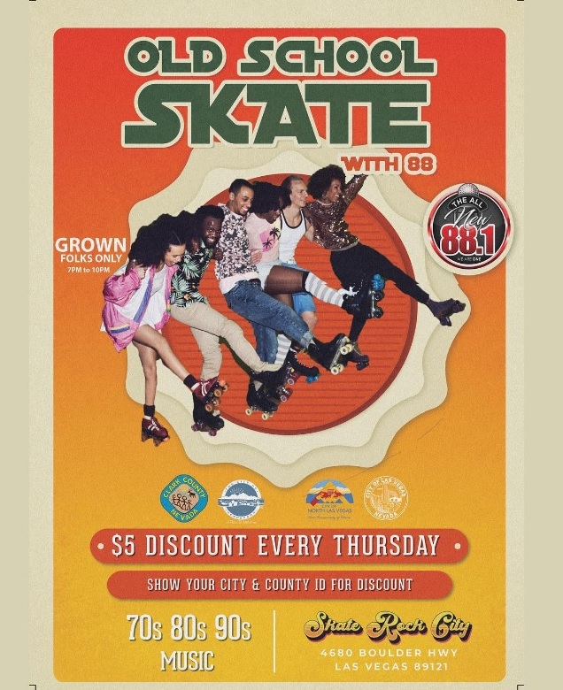 Old School Skate Night at Skate Rock City on Thu, Sep 15th, 2022 700 pm
