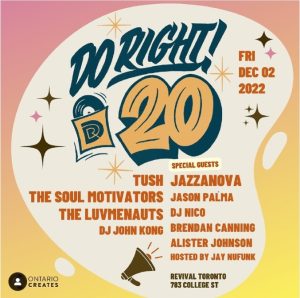 Do Right! 20 with Jazzanova, Soul Motivators, TUSH, Luvmenauts + guests