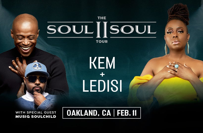 The Soul II Soul Tour with Kem + Ledisi and Special Guest Musiq