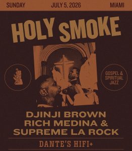 Tonight at Dante’s HiFi