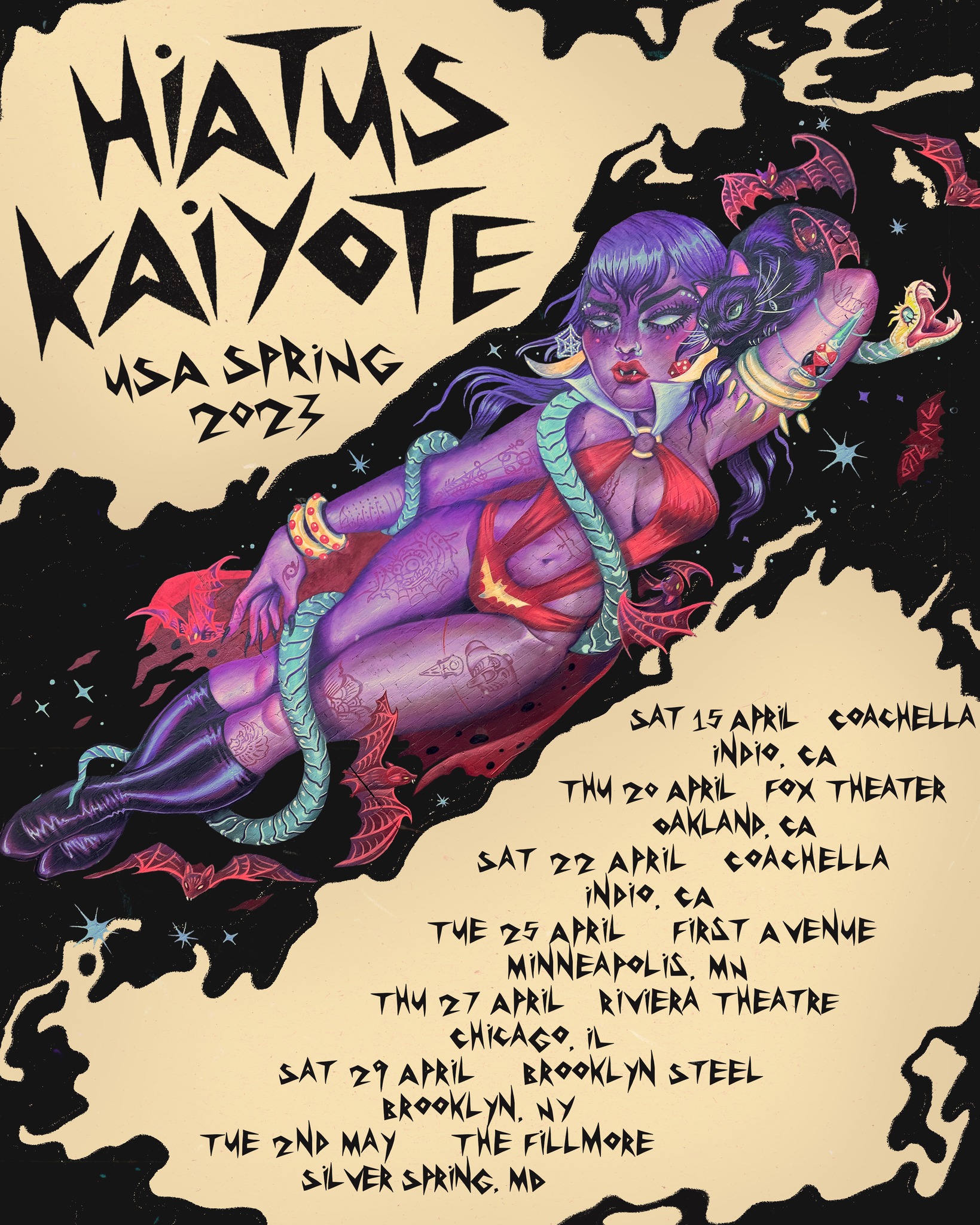 Hiatus Kaiyote at The Fillmore Silver Spring on Tue, May 2nd, 2023 7