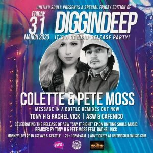 It’s a Record-Release Party featuring Colette & Pete Moss
