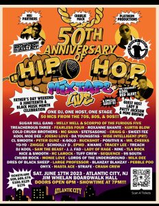 50th ANNIVERSARY of Hip Hop Mixtape Live Featuring 50 MCs on One Stage