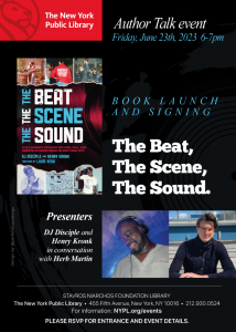 The Beat, The Scene, The Sound Book Launch and Author Talk